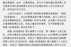 今晨罗马迎来里程碑——CBA季后赛节点到来;信心回归;纪律约束更严格的简单介绍-球速app官网